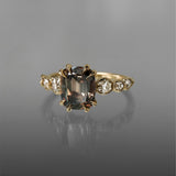 Hazel Cushion Cut Sapphire Ring