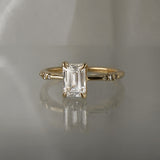 0.92ct Emerald cut Diamond Ilona Ring