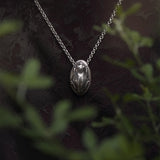 Frog Tea Pet Pebble Pendant
