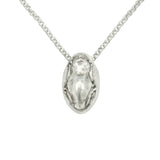 Frog Tea Pet Pebble Pendant