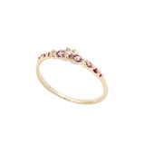 Gradient Pink Sapphire Cyndra Ring - Laurie Fleming Jewellery