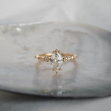 1.11ct Grey Marquise Nereid Ring - Laurie Fleming Jewellery