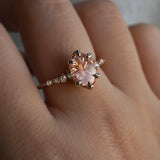 Golden Light Particolour Starbrite Sapphire Nereid Ring