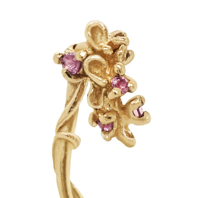 Wisteria Flower Crop - Laurie Fleming Jewellery