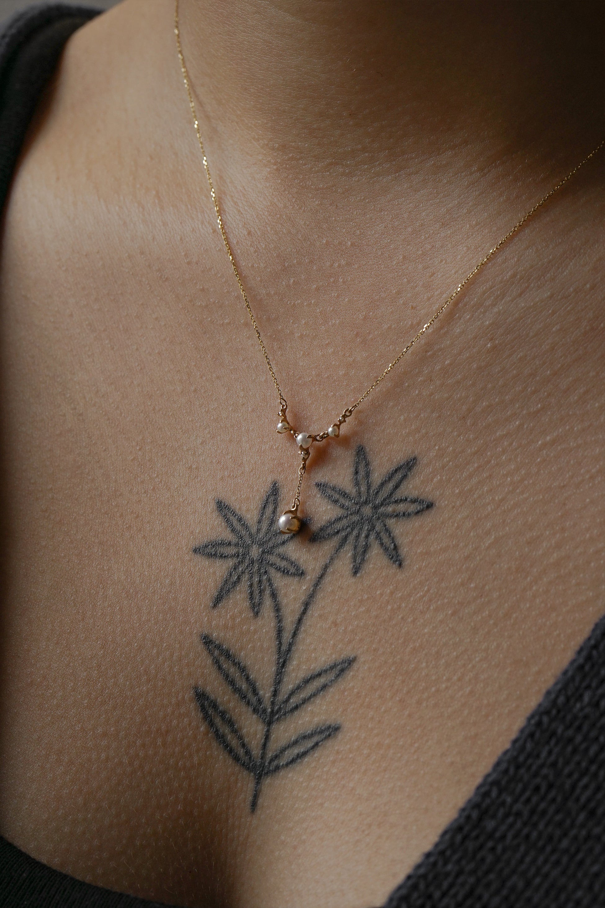Magical Freshwater Pearl Lune Palace Lariat Adjustable Necklace – Laurie Fleming Jewellery