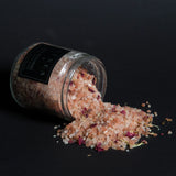 Lvnea Fire Bathing Ritual Bath Salts with blood orange, rose, ginger - Laurie Fleming Jewellery