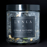 Lvnea Lunar Bathing Ritual Bath Salts with jasmine, holy basil, lavender - Laurie Fleming Jewellery