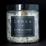 Lvnea River Bathing Ritual Bath Salts with cedar, sage, hinoki - Laurie Fleming Jewellery