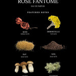 Lvnea Rose Fantôme Eau de Parfum with rose, immortelle, cèpes - Laurie Fleming Jewellery