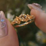 Meadow Buttercup Ring, 0.50ct Lab Grown Diamond