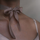 Spun Silk Choker