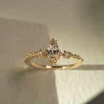 Nereid Marquise Cut Diamond Engagement Ring - Laurie Fleming Jewellery