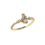 Marquise Diamond Nereid Engagement Ring - Laurie Fleming Jewellery