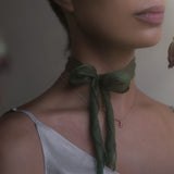 Spun Silk Choker