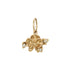 Orchid flower charm with freshwater seed pearls charm - Laurie Fleming Jewellery