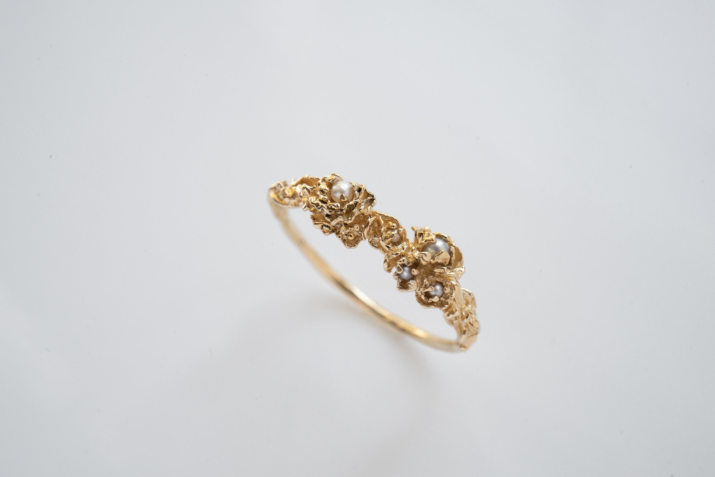 Pearl Blossom Ring - Laurie Fleming Jewellery