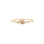 Pink Sapphire Buttercup Ring