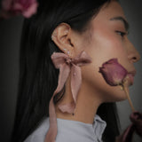 Pricked Bow Earring