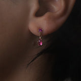 Pricked Drop Earring