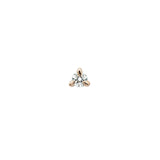 Round Brilliant Cut Diamond Selene Stud Earring - Laurie Fleming Jewellery