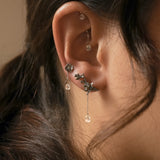 Shimmering Mist Earring Chain