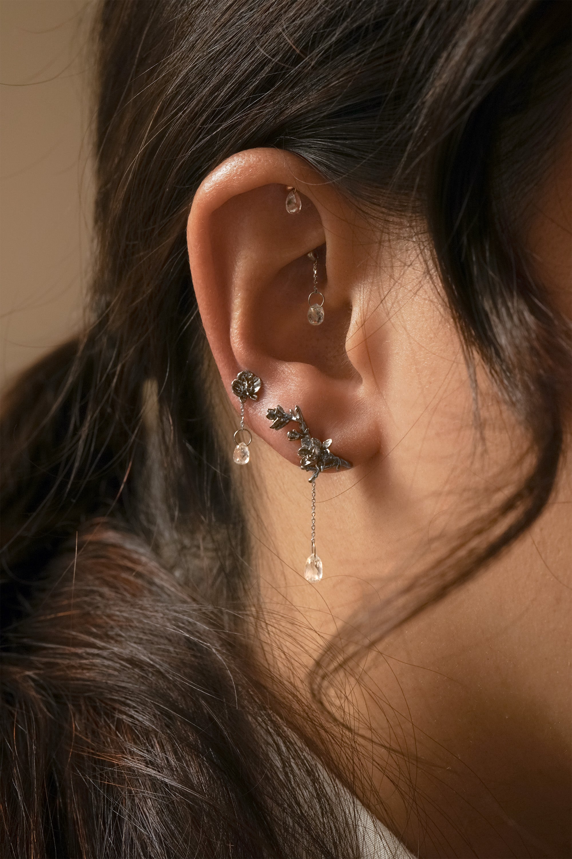Mist Chain Shimmering Mist Earring Chain – Laurie Fleming Jewellery