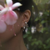 Torn Petal Hoop, Small