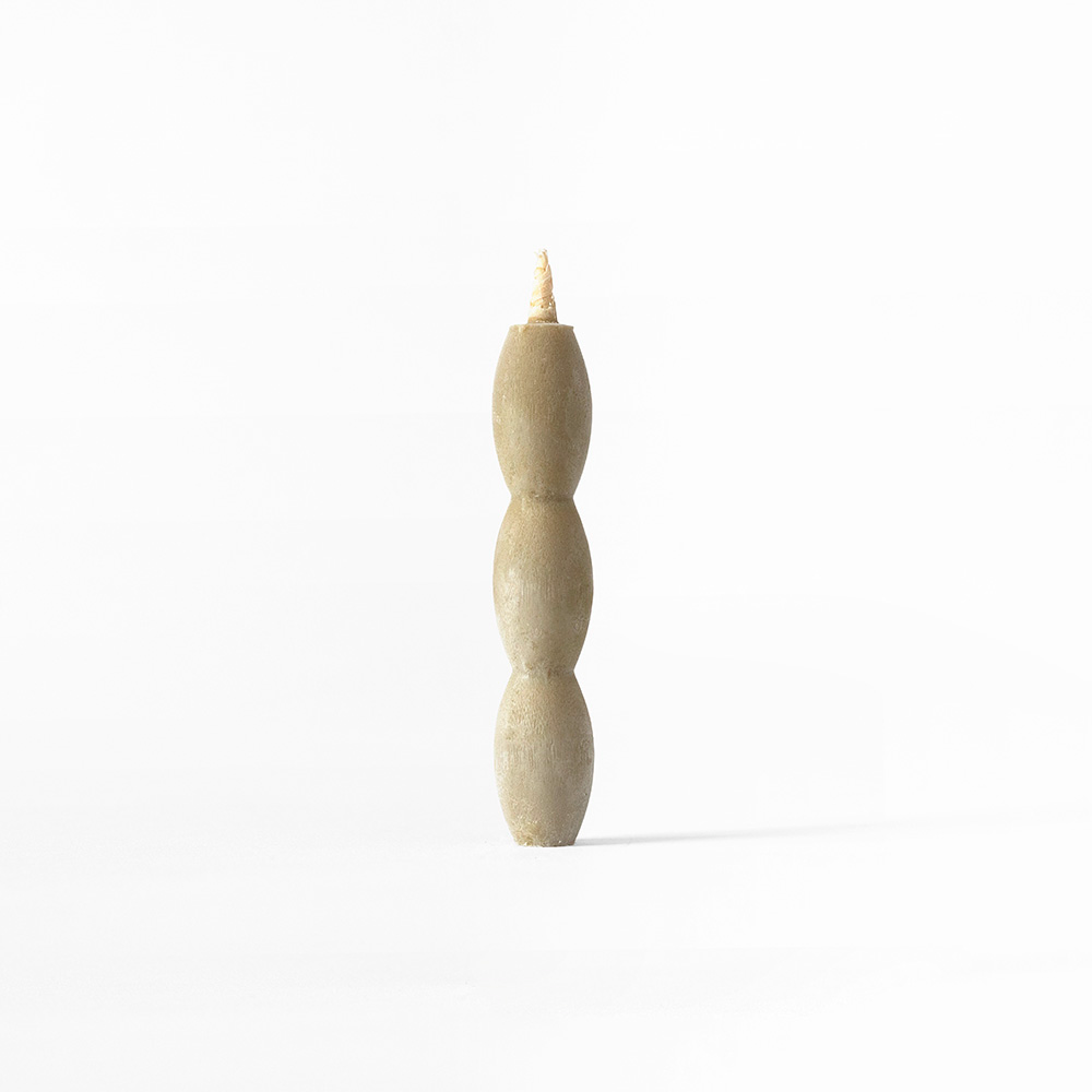 Takazawa Nanao Sculpted Sumac Wax Candle A - Laurie Fleming Jewellery