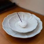 Tokyo Kodo Natural White Stone Incense Holder - Laurie Fleming Jewellery