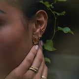 Torn Petal Earring 04