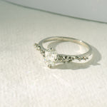 0.5ct Emerald Cut Diamond Daphne Ring