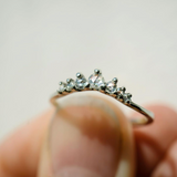 Rose Cut Diamond Beacen Ring