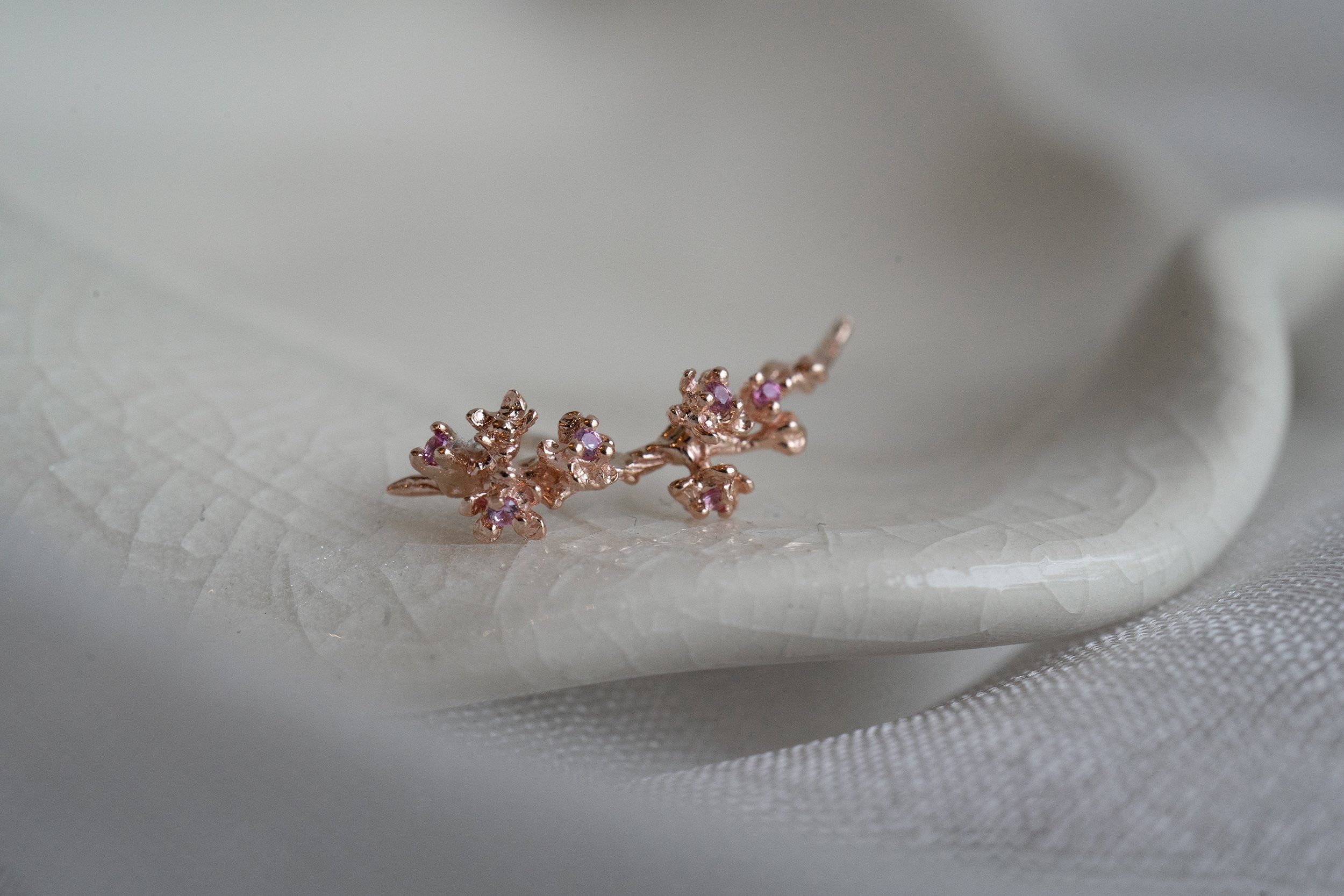 Cherry Blossom Earring - Laurie Fleming Jewellery