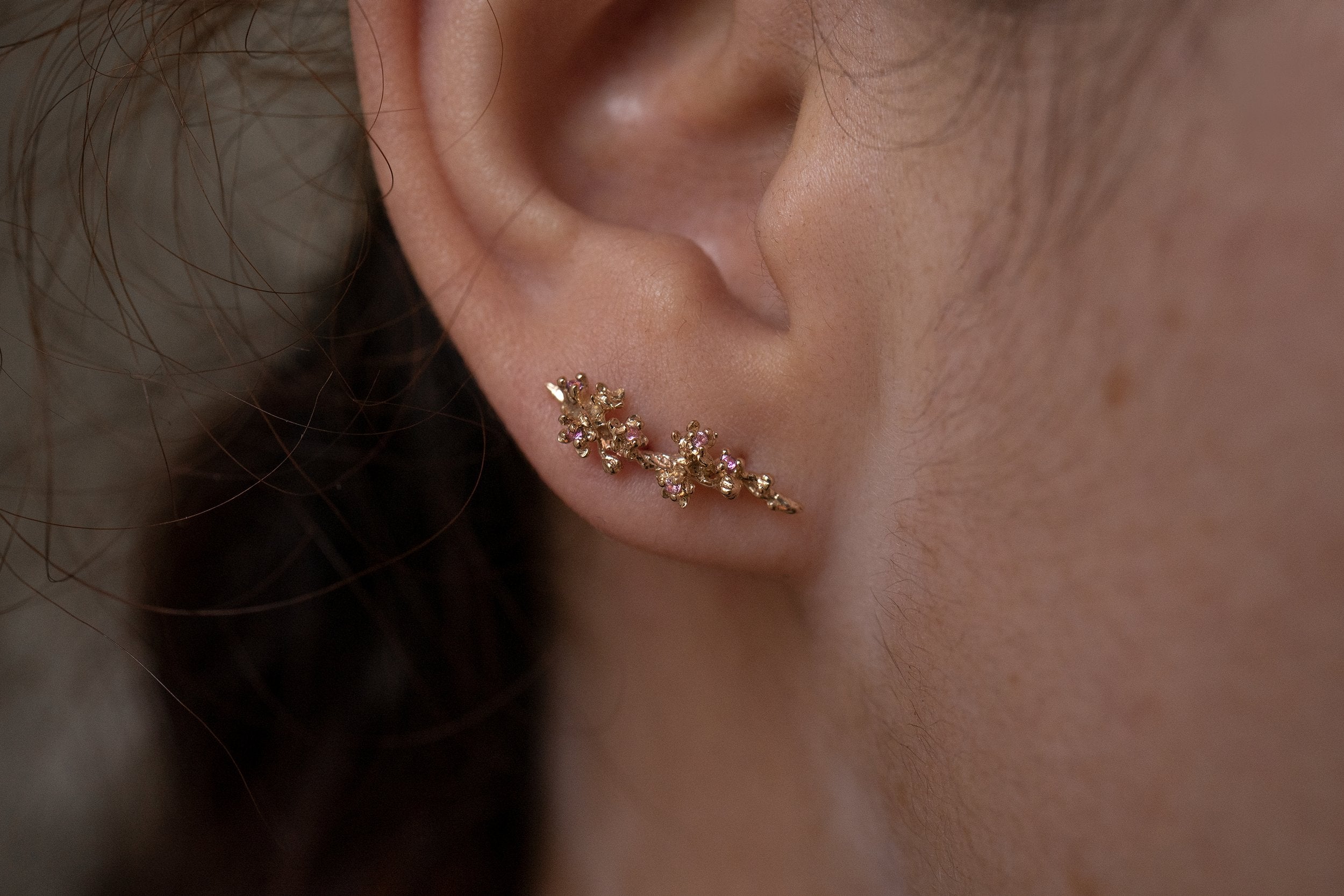 Cherry Blossom Earring - Laurie Fleming Jewellery