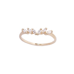 Diamond Jasmine Ring - Laurie Fleming Jewellery