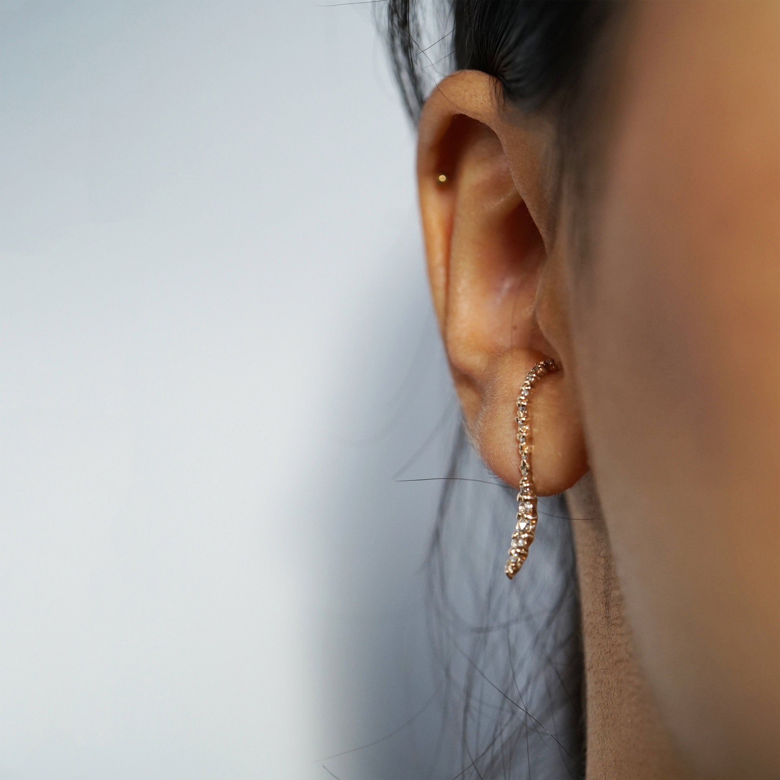 Diamond Versare Earring - Laurie Fleming Jewellery