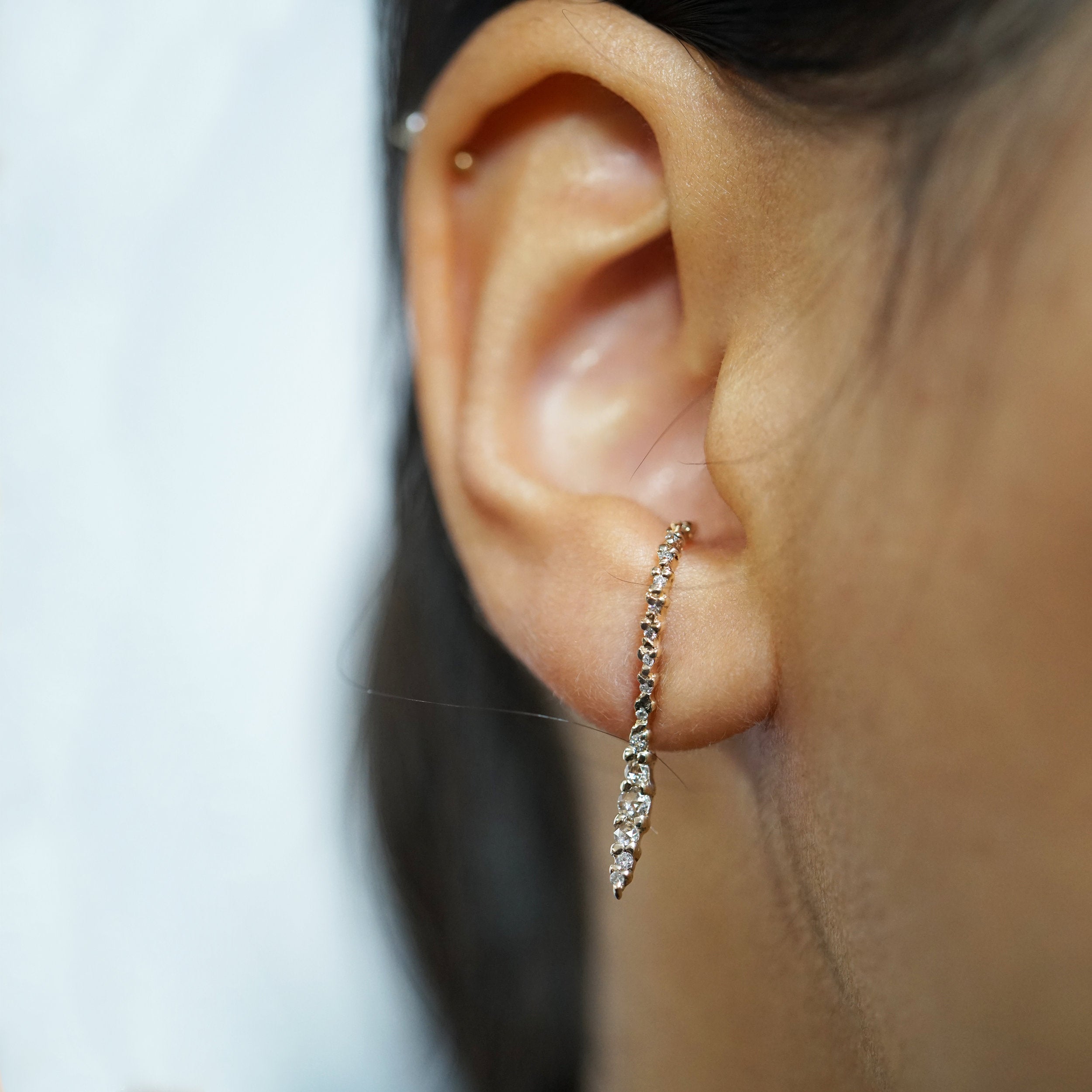 Diamond Versare Earring - Laurie Fleming Jewellery