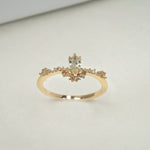 Step Cut Oval Diamond Sylph Band - Laurie Fleming Jewellery