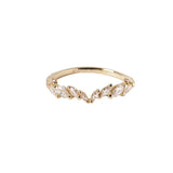 White Silk Jasmine Ring - Laurie Fleming Jewellery